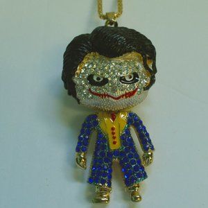 Betsey Johnson Joker from Batman Necklace